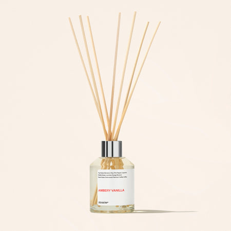 Ambery Vanilla Room Diffuser Inspired by YSL's Black Opium Perfume - dupe knock off imitation duplicate alternative fragrance