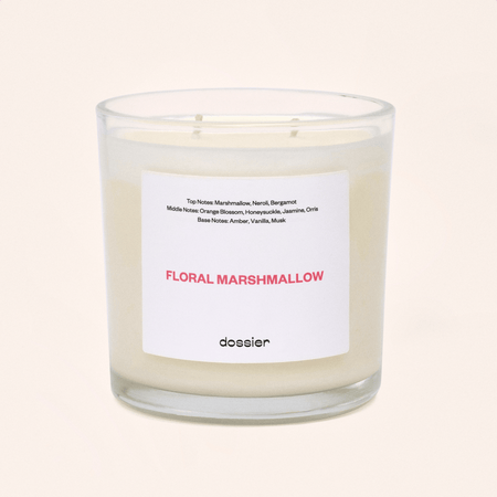 Floral Marshmallow Candle Inspired by By Kilian’s Love, Don’t Be Shy Perfume - dupe knock off imitation duplicate alternative fragrance
