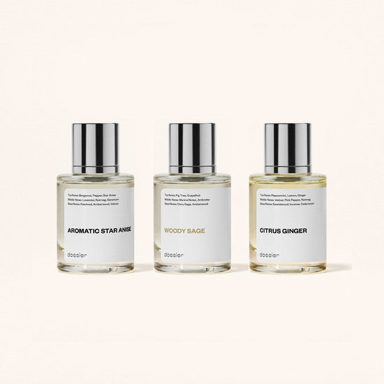 Men Cologne & Perfume Gift Set - Dossier Perfume - Dossier Perfumes