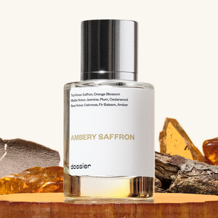 Ambery Saffron Inspired by MFK's Baccarat Rouge 540 - dupe knock off imitation duplicate alternative fragrance