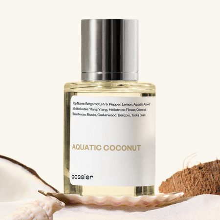 Aquatic Coconut Inspired by Maison Margiela's Replica Beach Walk - dupe knock off imitation duplicate alternative fragrance
