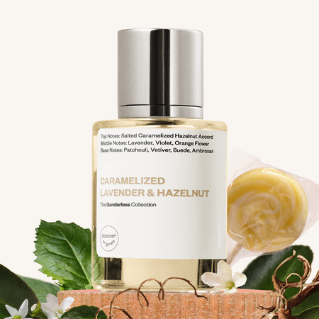 Caramelized Lavender & Hazelnut Dossier Originals - dupe knock off imitation duplicate alternative fragrance