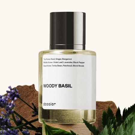 Woody Basil Inspired by YSL's L'Homme - dupe knock off imitation duplicate alternative fragrance