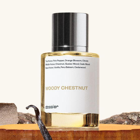 Woody Chestnut Inspired by Maison Margiela's Replica By the Fireplace - dupe knock off imitation duplicate alternative fragrance