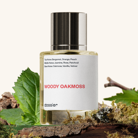 Woody Oakmoss Inspired by Chanel's Coco Mademoiselle - dupe knock off imitation duplicate alternative fragrance