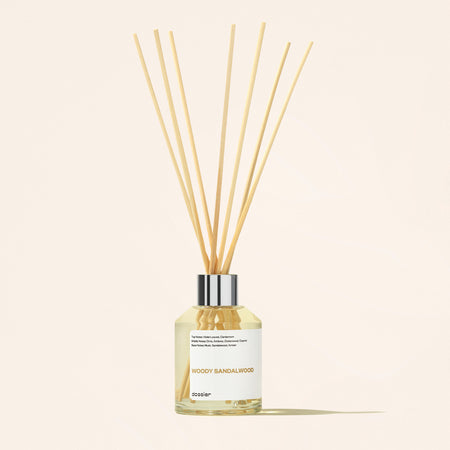 Woody Sandalwood Room Diffuser Inspired by Le Labo's Santal 33 Perfume - dupe knock off imitation duplicate alternative fragrance